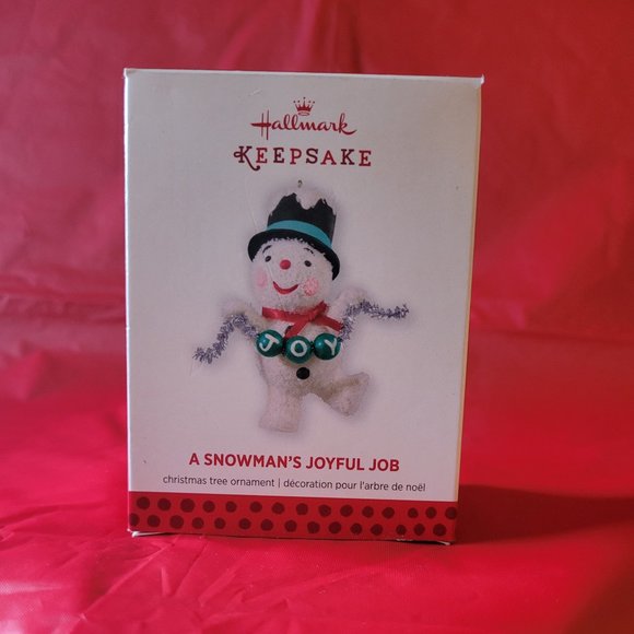 Hallmark A Snowman's Joyful Job (303) - Picture 1 of 6